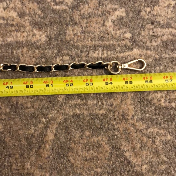 Valentino by Mario Valentino Cara Embossed Black Leather Crossbody - Picture 9 of 9